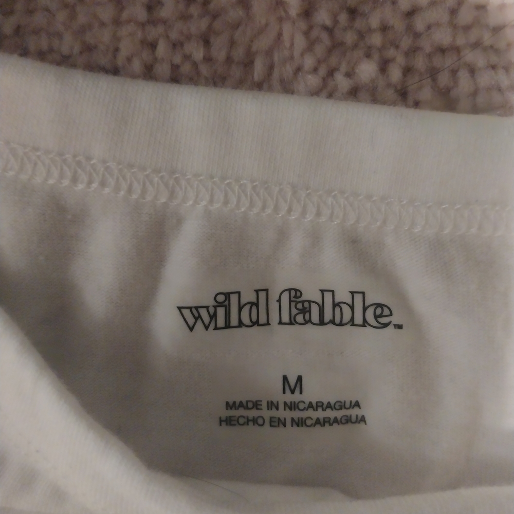 Wild Fable White Short Sleeve Tee